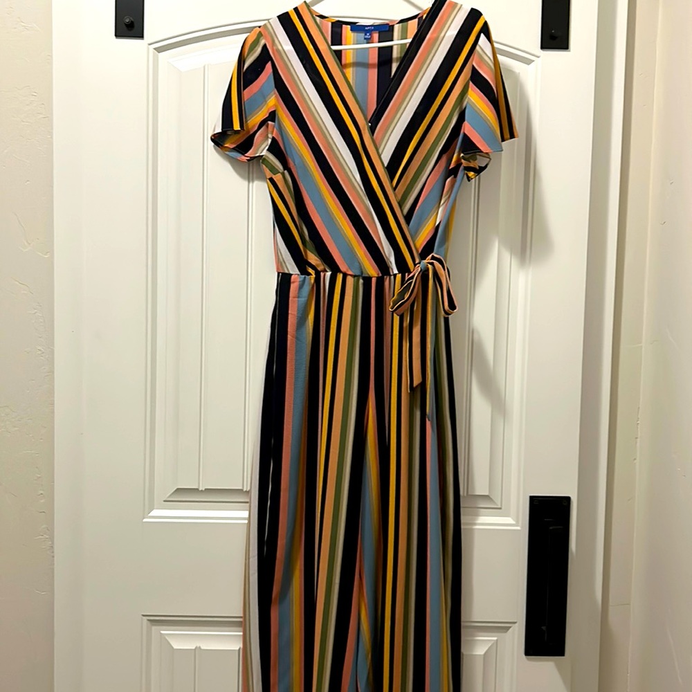 Size 10 striped pant jumper